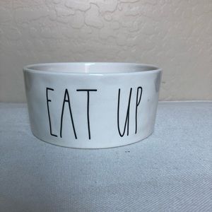 Rae Dunn by Magenta “Eat Up” Dog/Cat Bowl